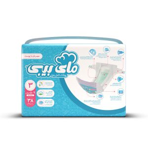 پوشک بچه مای بیبی سایز 3 (38 عددی) - محافظت و آسایش برای کودک شما