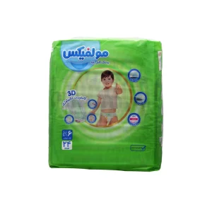 پوشک سایز 6 مولفیکس تعداد 24 عددی