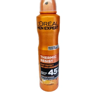 اسپری دئودورانت لورال Loreal مردانه مدل Thermic Resist حجم 250 میل