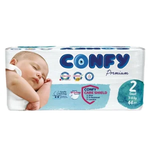 پوشک بچه کانفی(CONFY)سایز 2 بسته 44 عددی