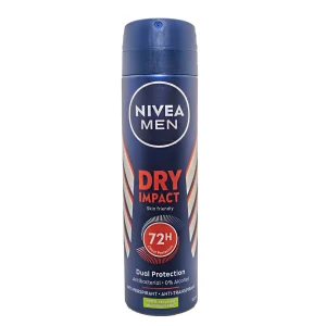 اسپری ضد تعریق نیوا مردانه مدل NIVEA DRY IMPACT حجم150میل