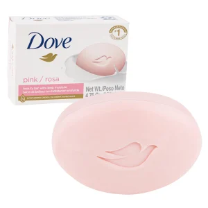 صابون داو صورتی Dove Pink با رایحه گل رز مقدار 135 گرم