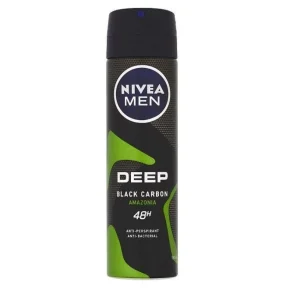 اسپری ضد تعریق مردانه نیوآ مدل deep black carbon amazonia