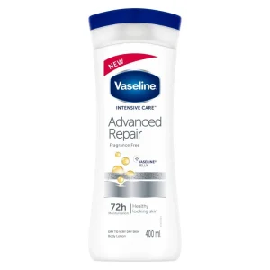 لوسیون بدن وازلین Advanced Repair Fragranced Free حجم 400 میل