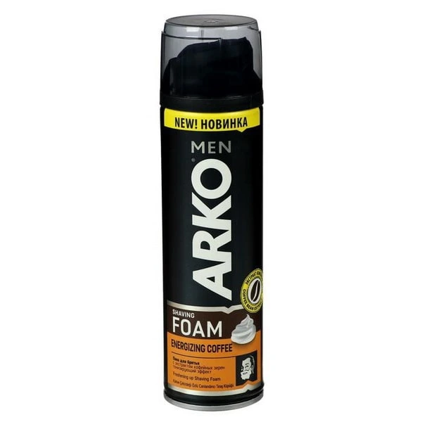 Arko.coffee-min_11zon فوم اصلاح مردانه 200 میل آرکو Energizing Coffee - تصویر 1