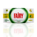 دستمال مرطوب پاک کننده سطوح فیری fairy رایحه لیمو