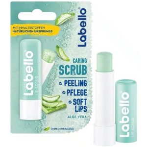 بالم لب لابلو المانی Labello Caring Lip Scrub Aloe Vera