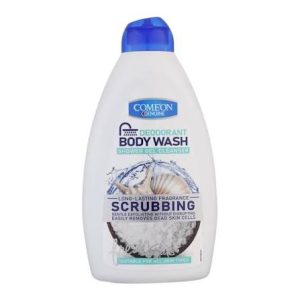 شامپو بدن کامان مدل Scrubbing نمک دریایی مناسب انواع پوست 510میل