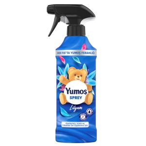 اسپری خوشبو کننده یوموش آبی مدل Lily با رایحه گل لیلیوم حجم 450 میل