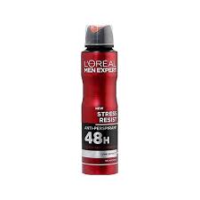 اسپری مردانه لورال LOREAL مدل Stress Resist حجم 250 میل