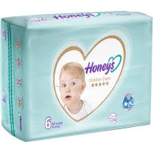 پوشک بچه Honeys سایز 6 بسته 26 عددی
