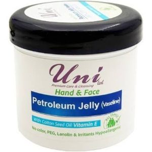 وازلین دست یونی حاوی روغن پنبه دانه و ویتامین E و B5 حجم 100گرم