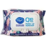 دستمال مرطوب آرایشی دافی Dafi مدل Q10 Plus Make Up Remover تعداد50عددی