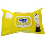دستمال مرطوب نوزاد وی کر Wee Care فاقد پارابن حاوی روغن آرگان  20 برگی